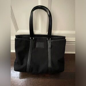 Coach Black Diaper or Work Bag